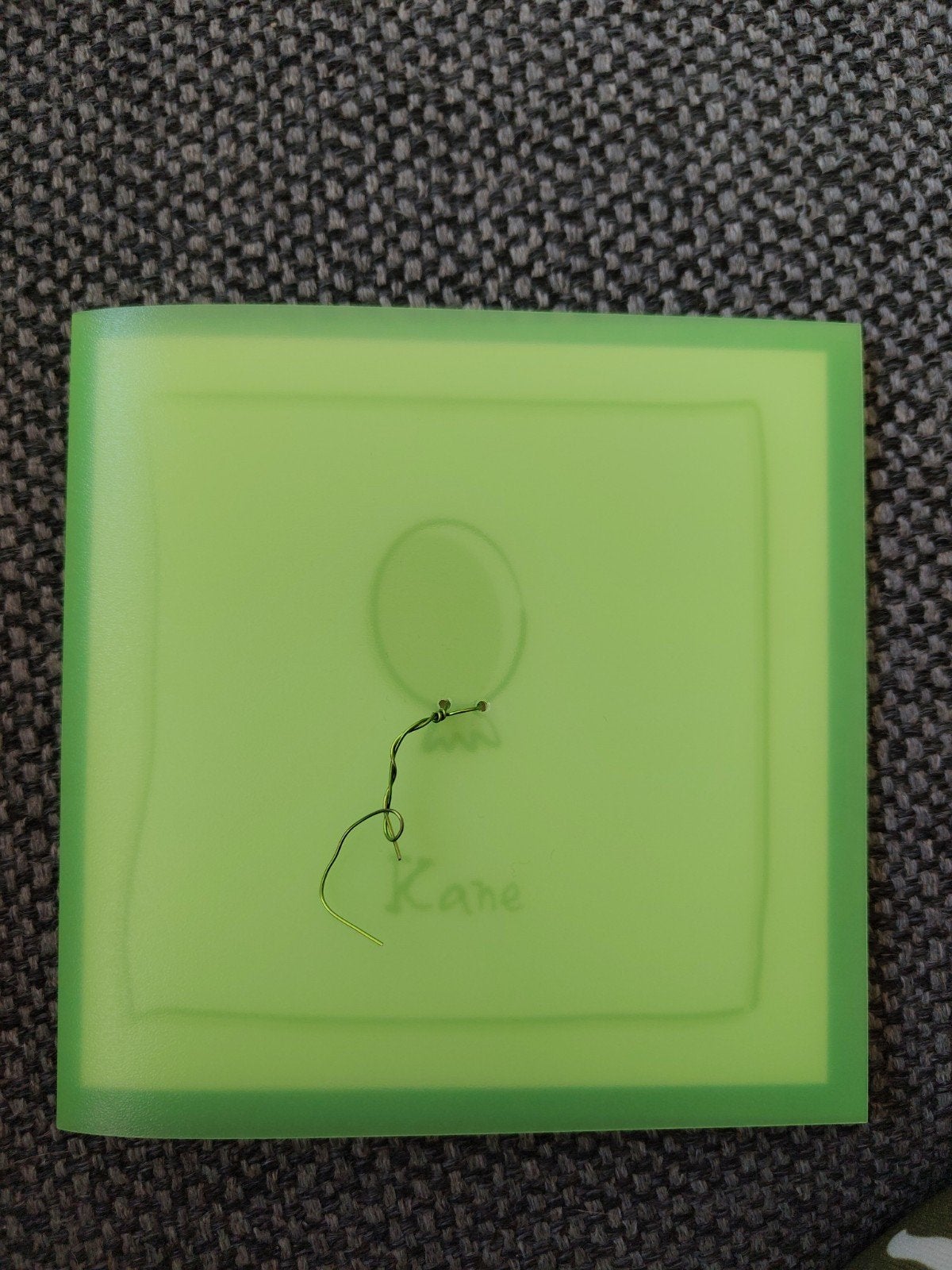 Kane, Verzamelen, Ophalen of Verzenden, 2000 tot heden, Geboortekaartje