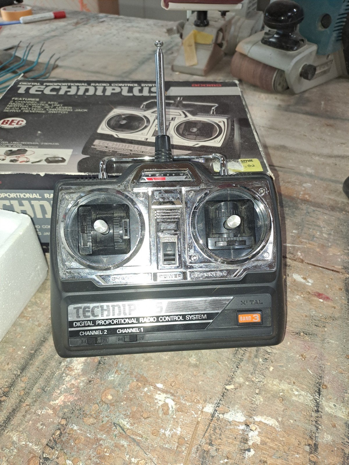 Acoms Techniplus RC Afstandsbediening - Vintage Model, Hobby en Vrije tijd, Ophalen of Verzenden, Gebruikt