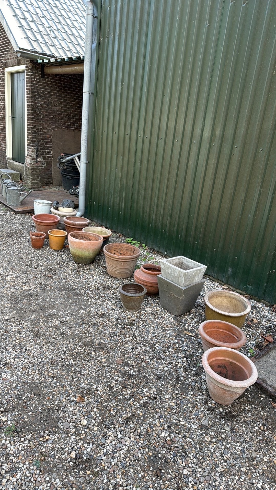 Diverse bloempotten en plantenbakken, Tuin en Terras, Bloembakken en Plantenbakken, Ophalen, Overige materialen, Gebruikt, Binnen