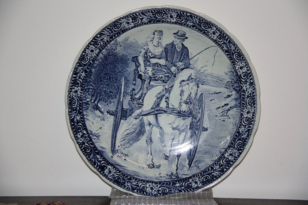 Delftblauwe wandborden, Antiek en Kunst, Ophalen of Verzenden