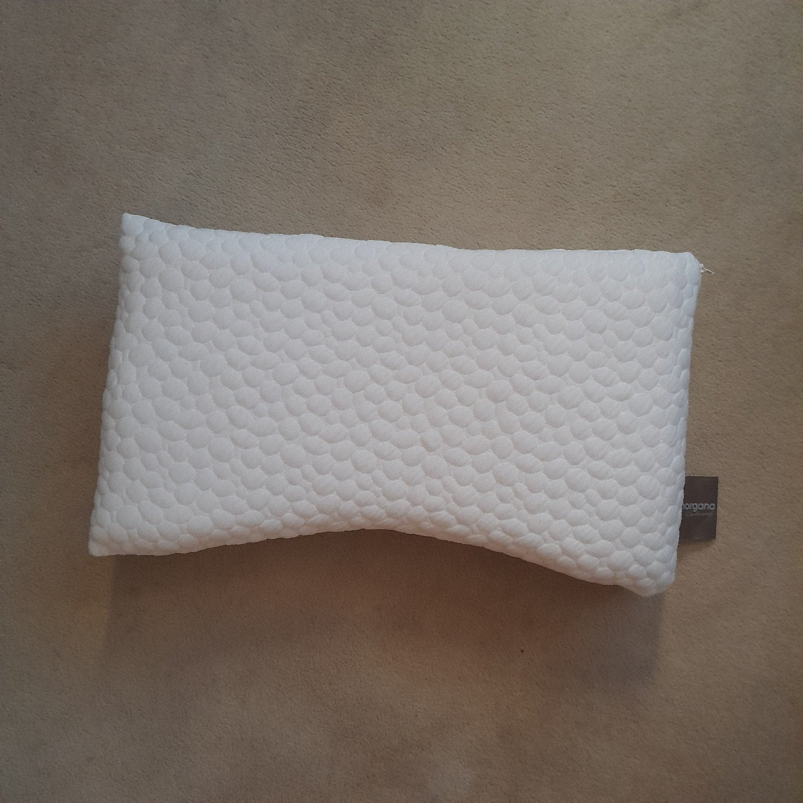 Natuurlatex Twin hoofdkussen 13 cm - Edel gezondheidskussen, Ophalen of Verzenden, Wit, Vierkant