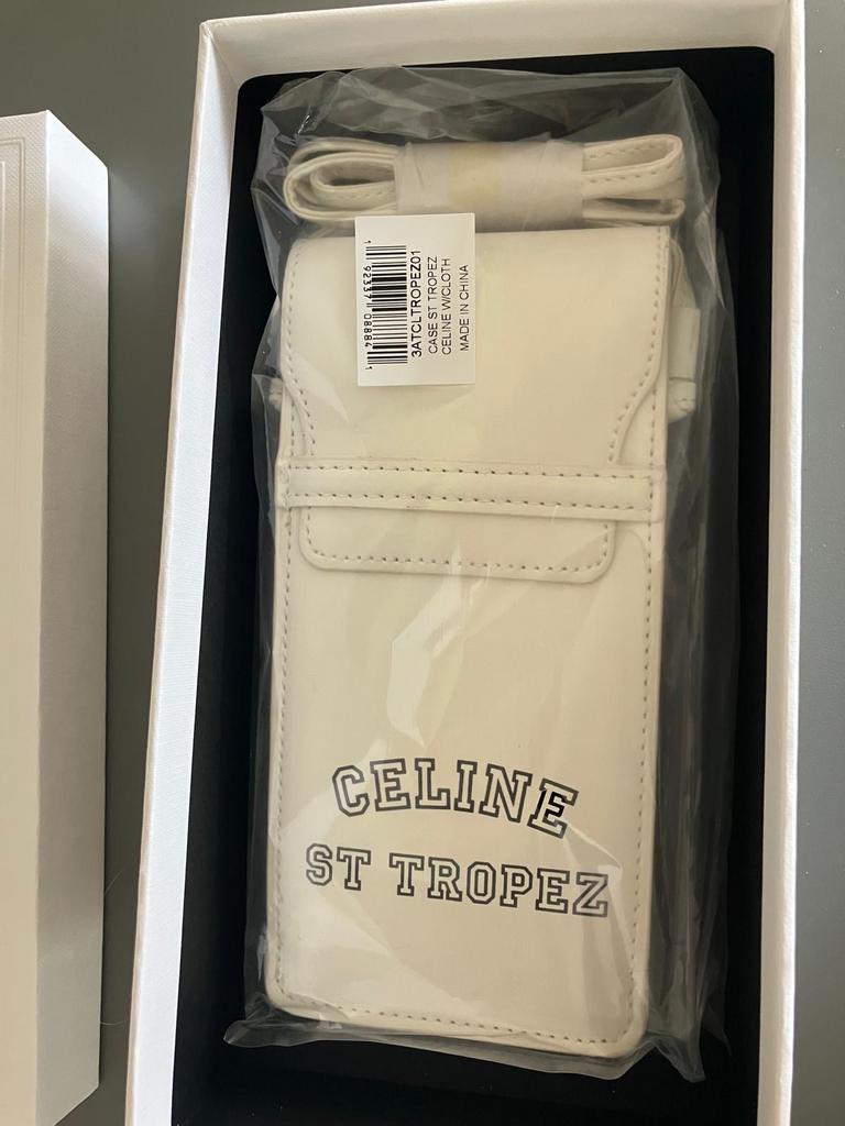 Celine St Tropez brillenhoesje - Nieuw in Doos, Ophalen of Verzenden, Nieuw, Wit, Overige typen