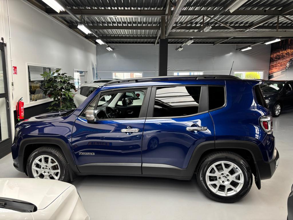 Jeep Renegade 1.0T-e Limited / Navigatie, Voorwielaandrijving, Stof, Met garantie (alle), Blauw