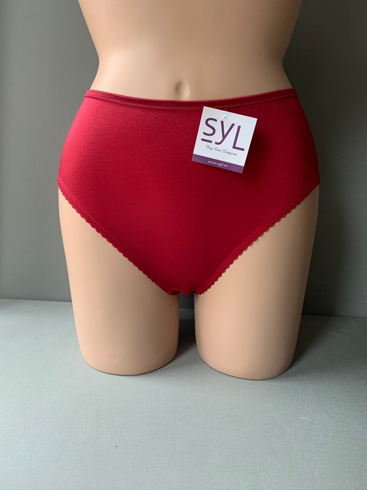 Syl taille slip maat 40 - 44 - 46 - 48 - 50 maia cerise, Verzenden, Rood, Slip