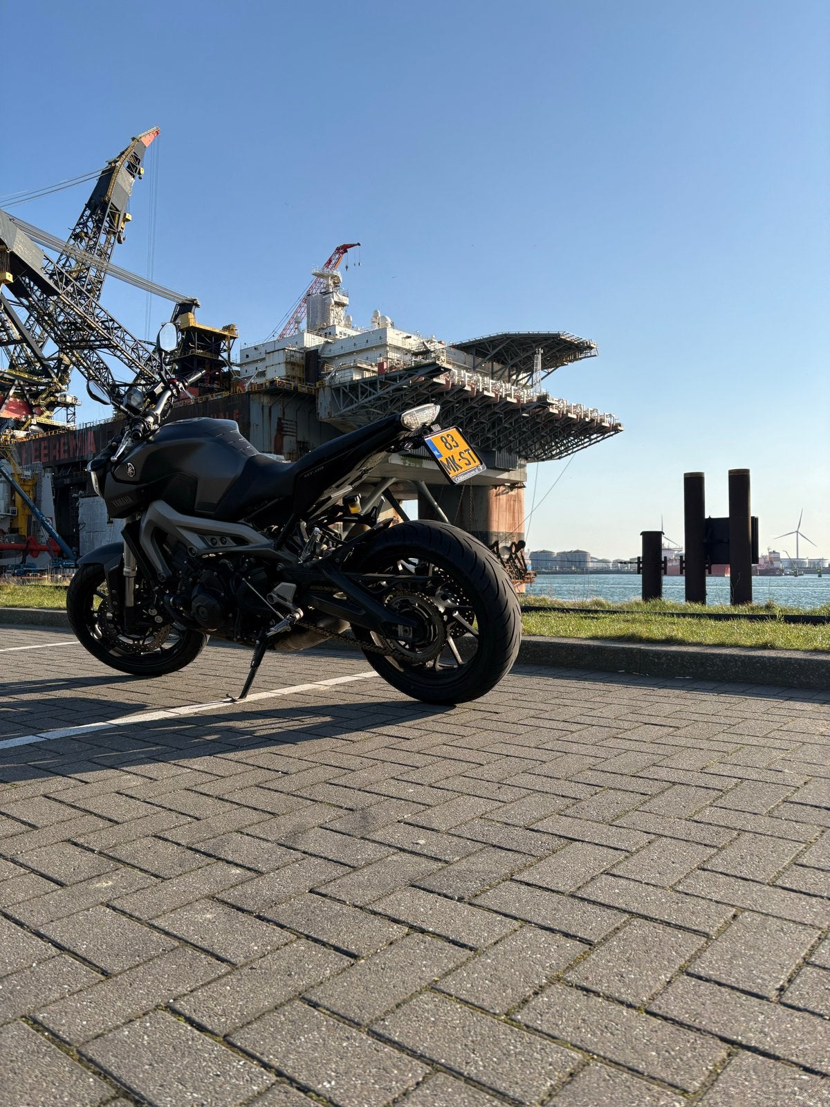 Yamaha MT-09 Naked Bike met Akrapovic uitlaat 36000km, Motorrijbewijs A, Gebruikt, 3 cilinders, Particulier