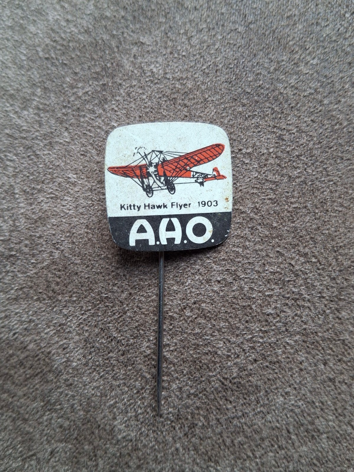Speldje A.H.O Kitty Hawk Flyer 1903, Ophalen of Verzenden, Gebruikt