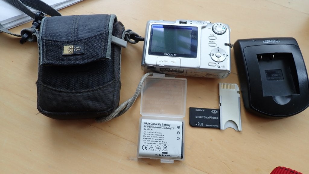 Sony cybershot dsc w 35, 7 megapixels, Gebruikt, Ophalen of Verzenden, Compactcamera