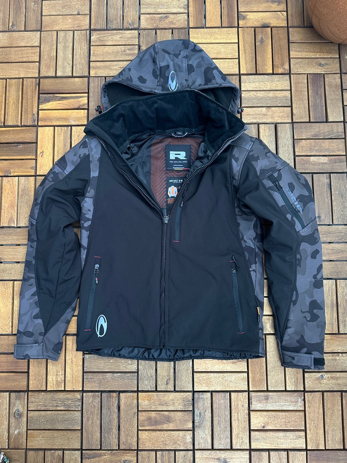 Richa Vanquish Motorjas XL, Ophalen of Verzenden, Tweedehands, Heren, Jas | textiel