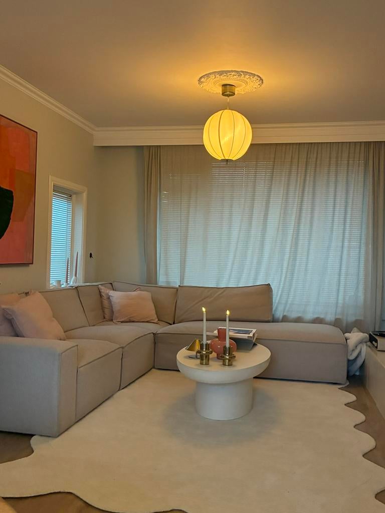 JAMES modulaire beige hoekbank Karwei, Ophalen of Verzenden, Gebruikt