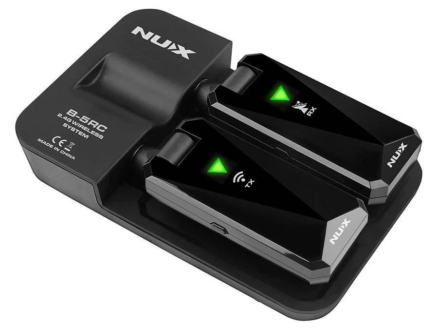 NUX B-5RC 2,4 GHz draadloos gitaar systeem met power case, ., Overige typen, Nieuw, Ophalen of Verzenden