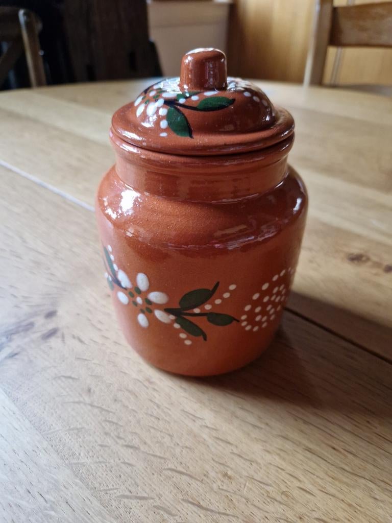 TERRACOTTA POTJE, Antiek en Kunst, Antiek | Keramiek en Aardewerk, Ophalen of Verzenden