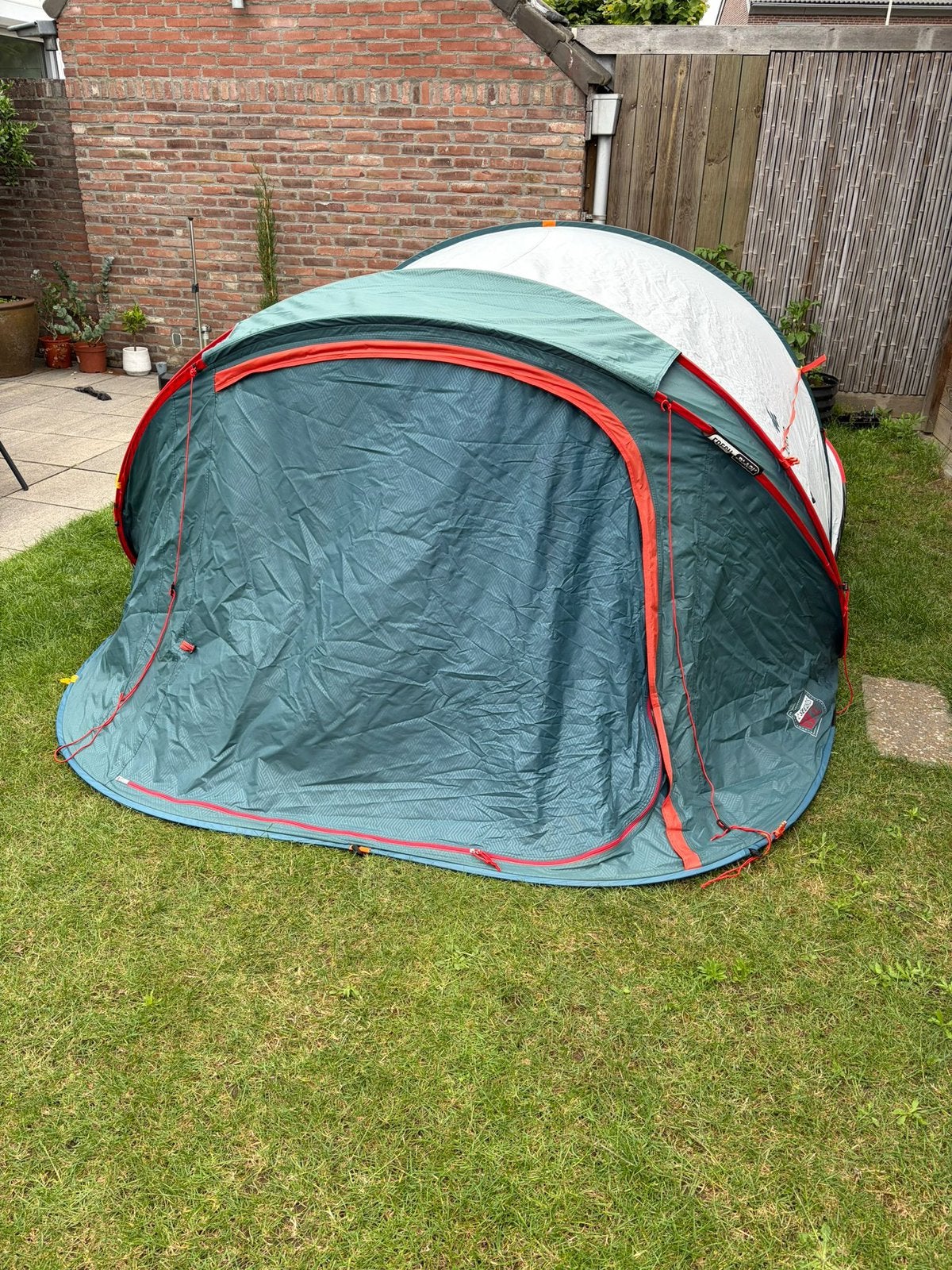 Quechua 2 seconds XL Fresh & Black tent, Caravans en Kamperen, Tenten, Ophalen, Zo goed als nieuw