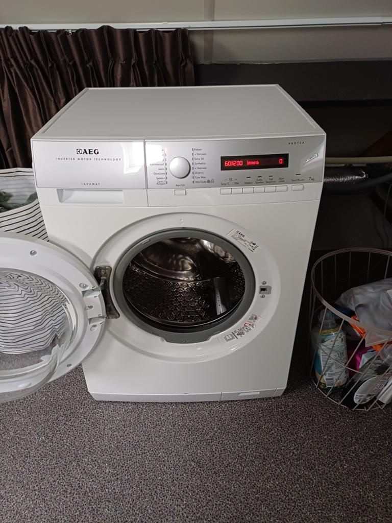 AEG L76672FL Wasmachine - 7kg, 1600 toeren, Ophalen, 6 tot 8 kg, Gebruikt, 1600 toeren of meer
