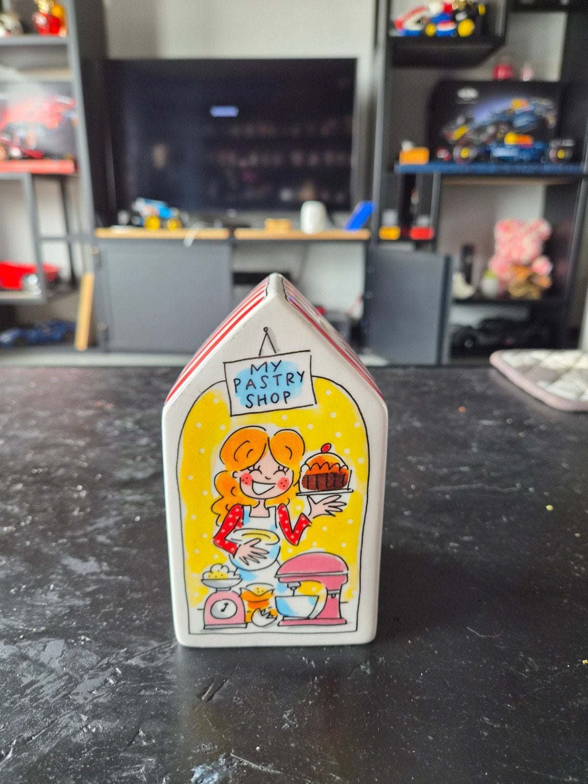 Spaarhuisjes Blond Amsterdam, Verzamelen, Ophalen of Verzenden, Zo goed als nieuw, Steen, Aardewerk of Keramiek, Overige thema's