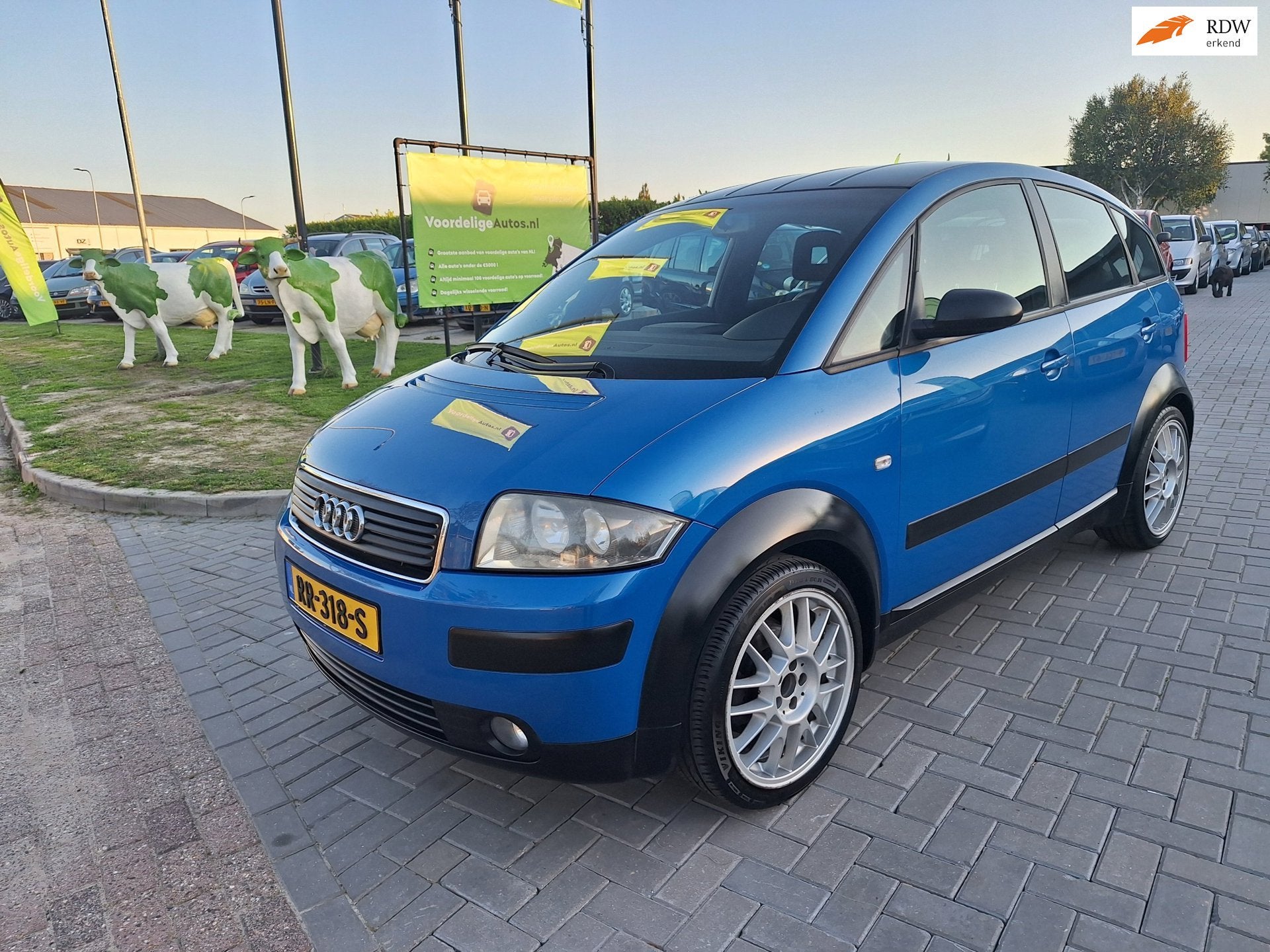 Audi A2 1.6 FSI / Mooie auto / APK t/m september 2027, Auto's, Voorwielaandrijving, 970 kg, Stof, 4 cilinders