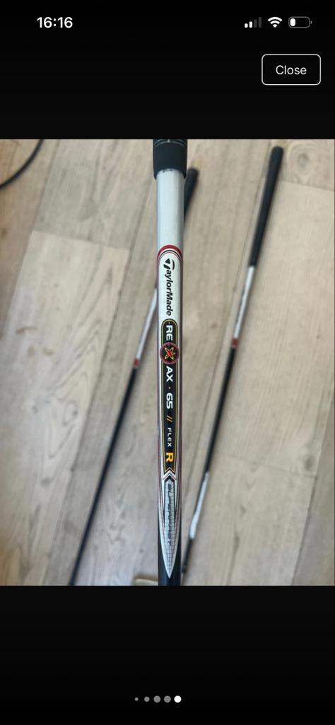 TaylorMade RE AX 65 R Flex Golfclubs (3 stuks), Sport en Fitness, Golf, Ophalen of Verzenden, Gebruikt, Club, Overige merken