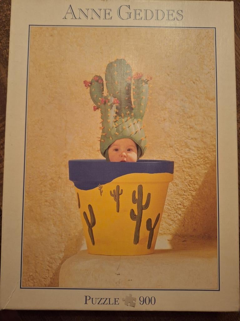 Anne Geddes  puzzels  van 900 en 1000 stukjes, Ophalen of Verzenden, 500 t/m 1500 stukjes, Zo goed als nieuw