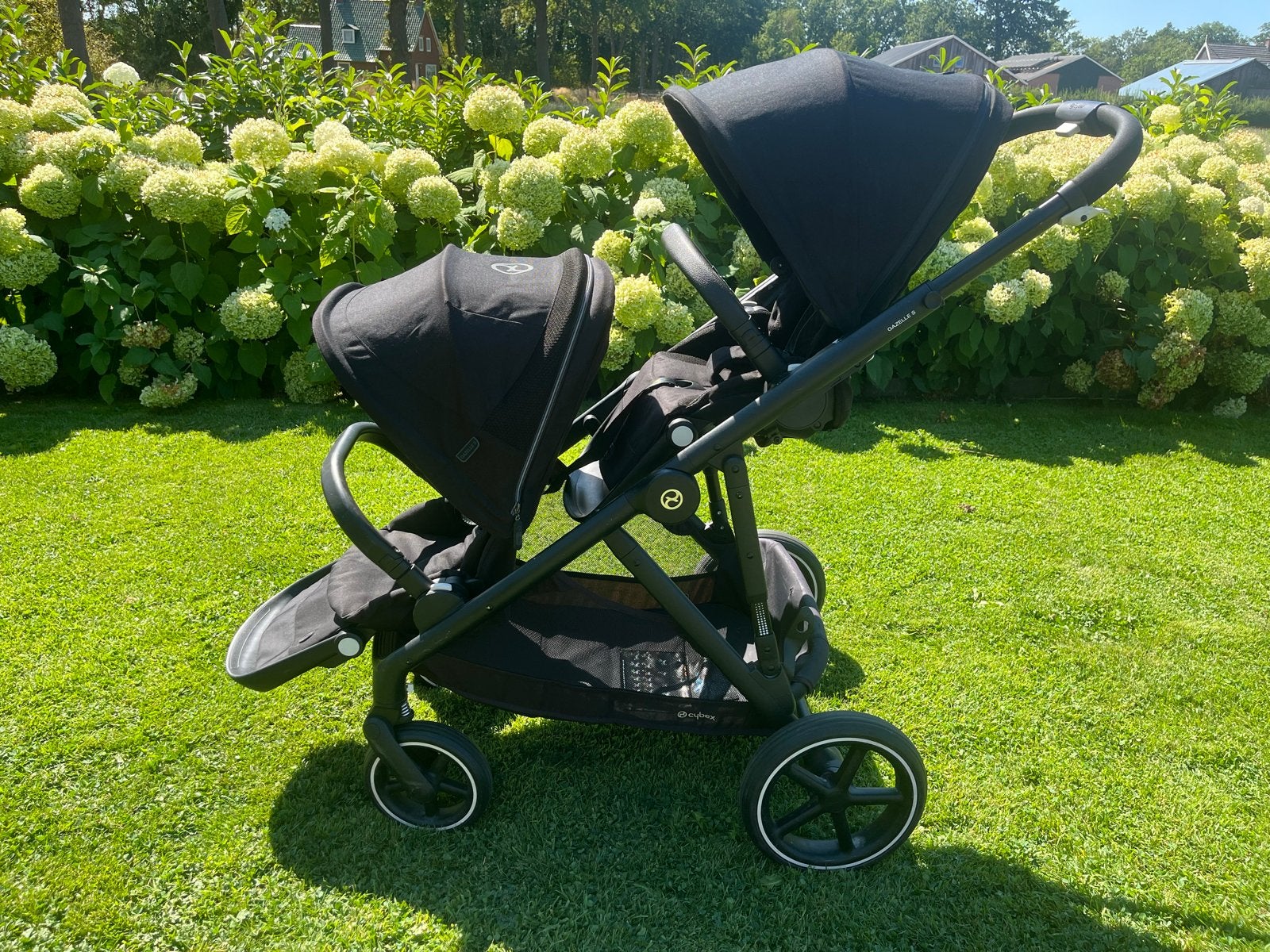 Cybex Gazelle S Complete Set +Cloud Z i-Size +2x Isofix Base, Verstelbare rugleuning, Zo goed als nieuw, Isofix, 0 t/m 13 kg