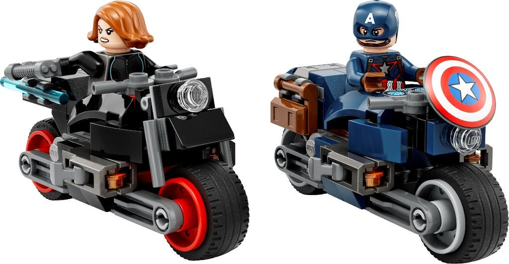 LEGO Super Heroes 76260 Black Widow & Captain America Motorc, Compleet, Overige thema's, Lego, Nieuw