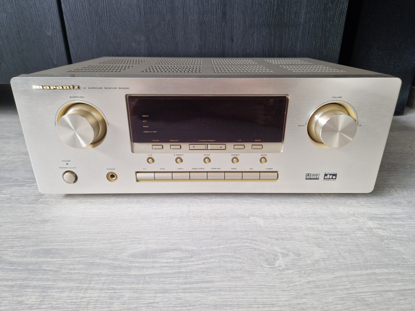 Marantz SR4200 vintage versterker/amplifier, getest en werkt, Audio, Tv en Foto, Ophalen of Verzenden, Marantz
