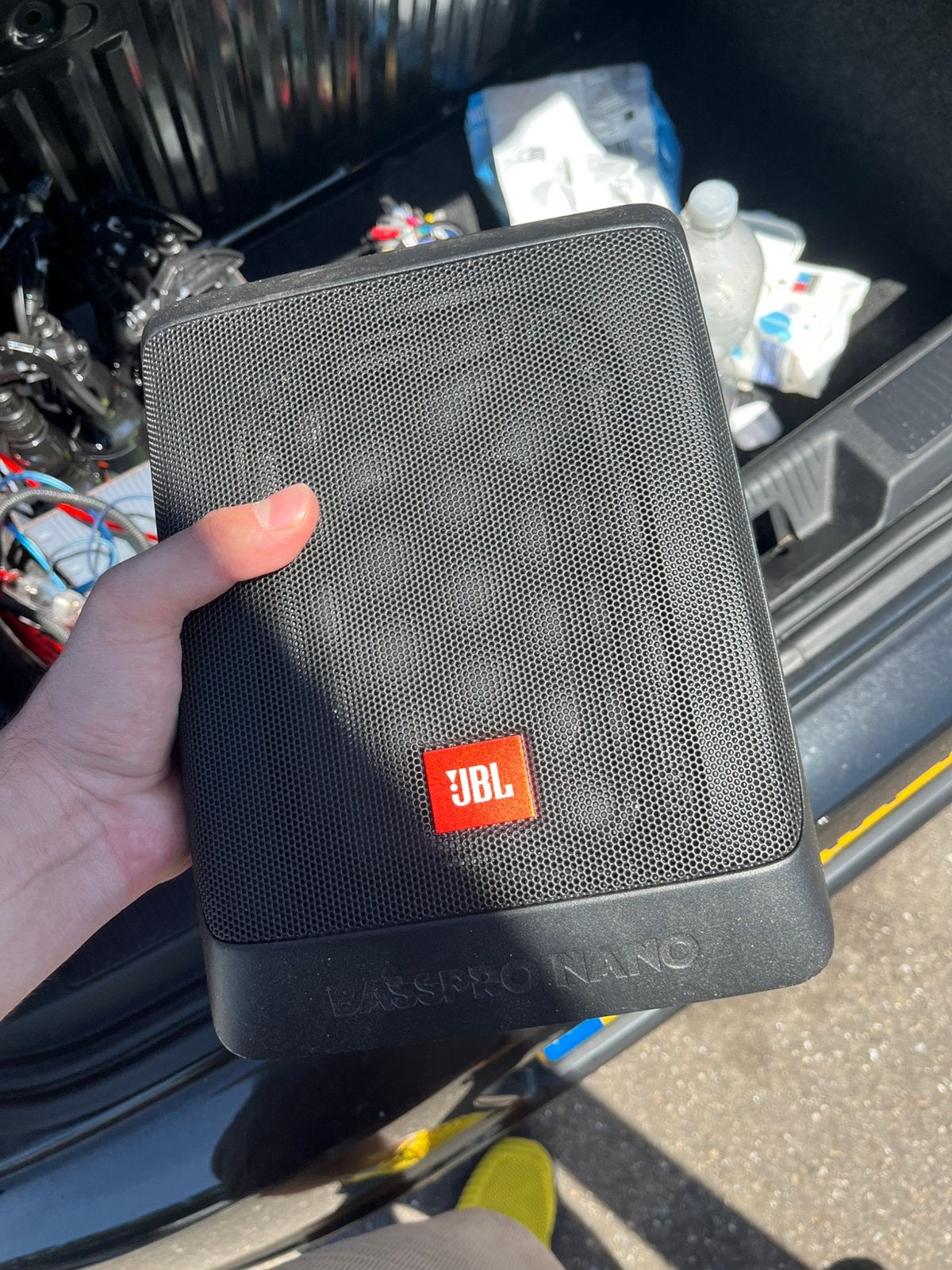 JBL Basspro Nano, Ophalen, Gebruikt