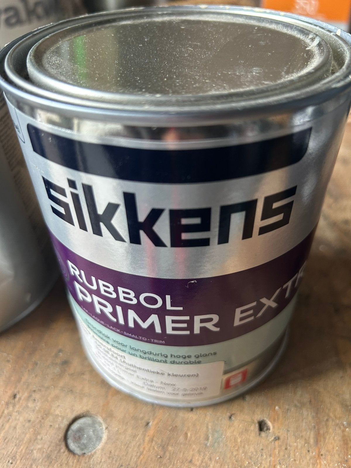 Sikkens rubbol primer extra GO0884 bentheimergeel, Ophalen of Verzenden, Zo goed als nieuw