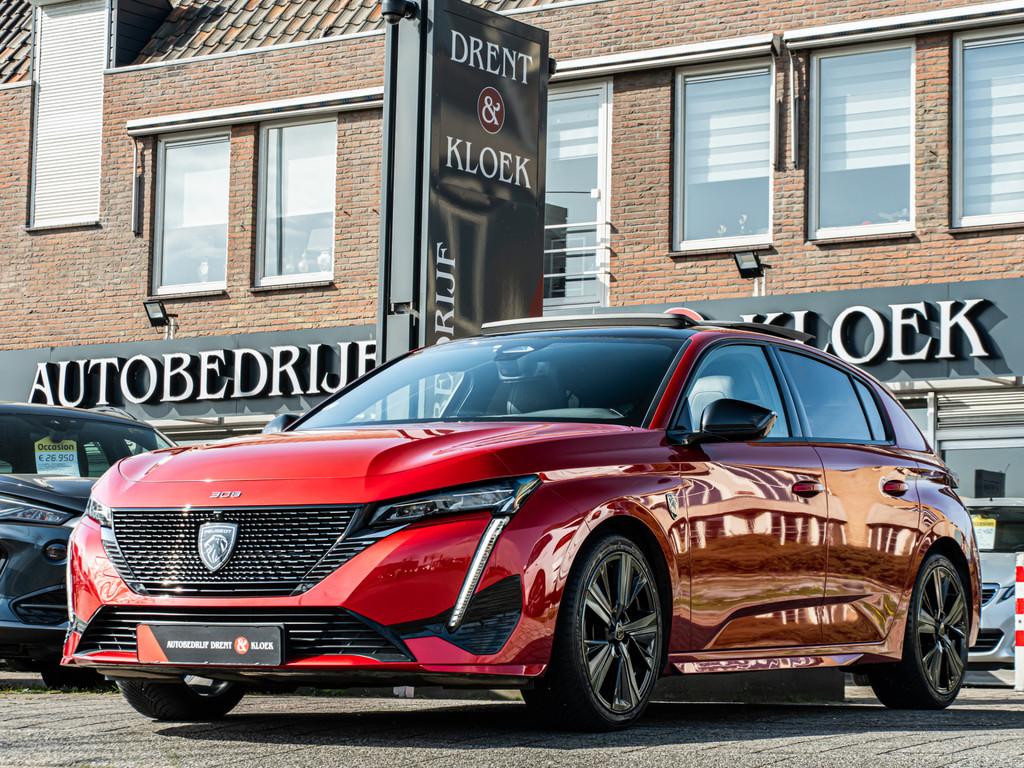Peugeot 308 1.2 PureTech GT Pack Business PANO LEDER MEMORY, 1263 kg, Gebruikt, 1199 cc, Leder