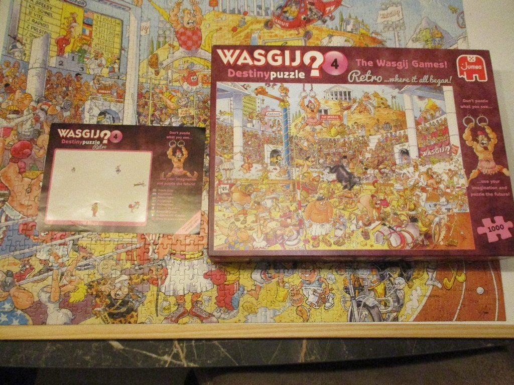 Jumbo Wasgij Destiny Puzzle no 4, Ophalen of Verzenden, 500 t/m 1500 stukjes, Zo goed als nieuw, Legpuzzel