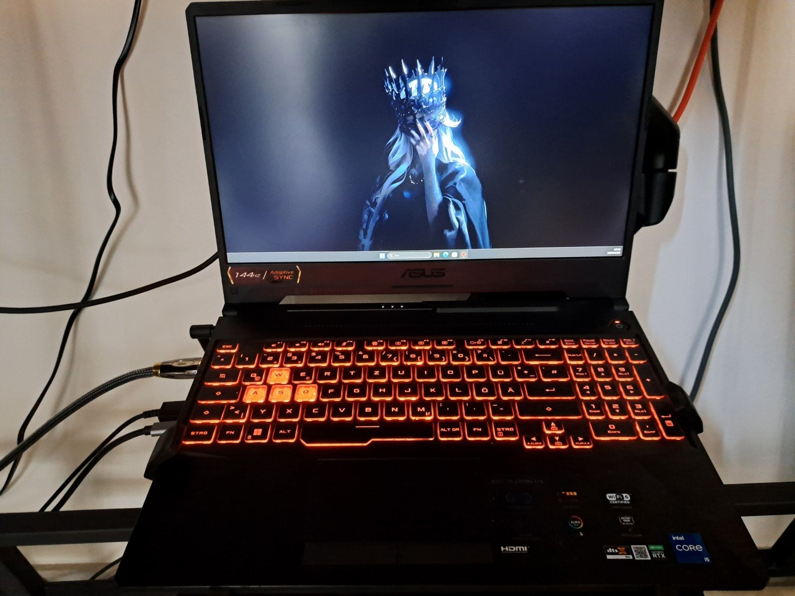 ASUS TUF Gaming F15 -  Gaming Laptop, Ophalen, Gebruikt, Met videokaart, 2 tot 3 Ghz