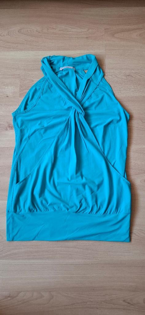 prachtige kobalt blauw Studio Anneloes topje in maat S, Studio Anneloes, Zo goed als nieuw, Verzenden, Blauw
