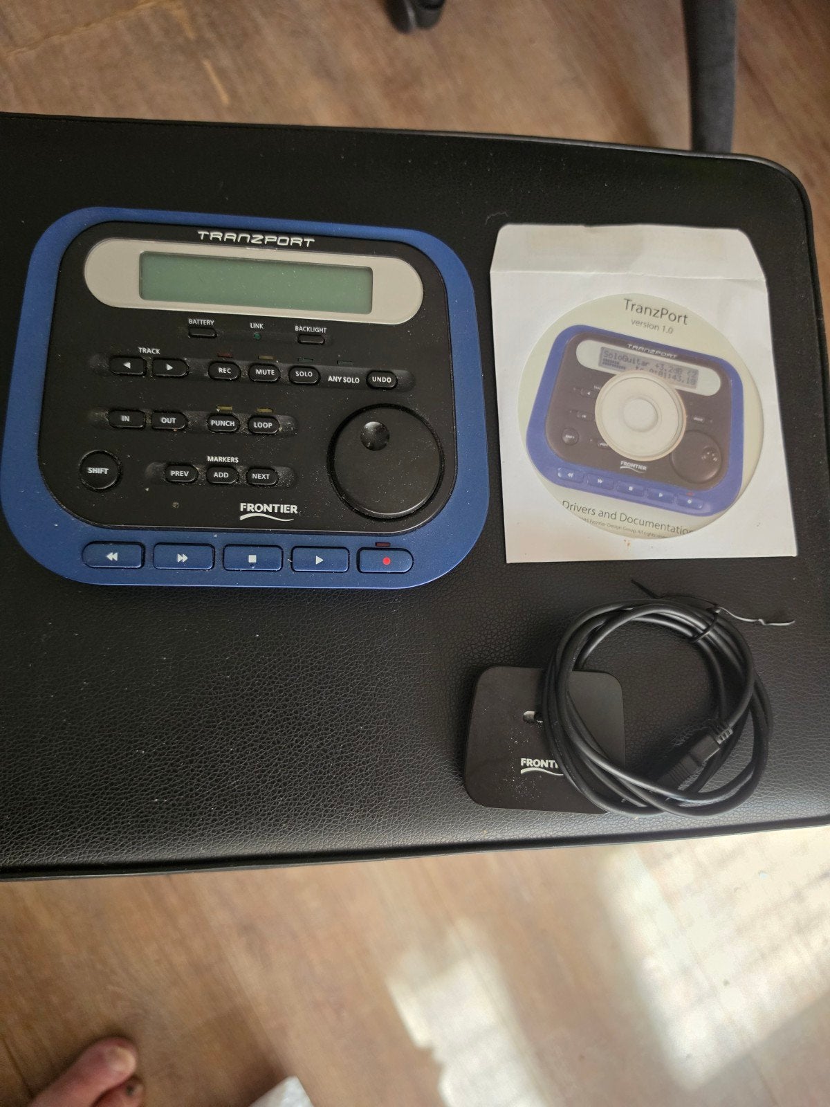 Frontier Tranzport DAW Controller met CD-ROM en Transceiver, Muziek en Instrumenten, Ophalen of Verzenden, Gebruikt