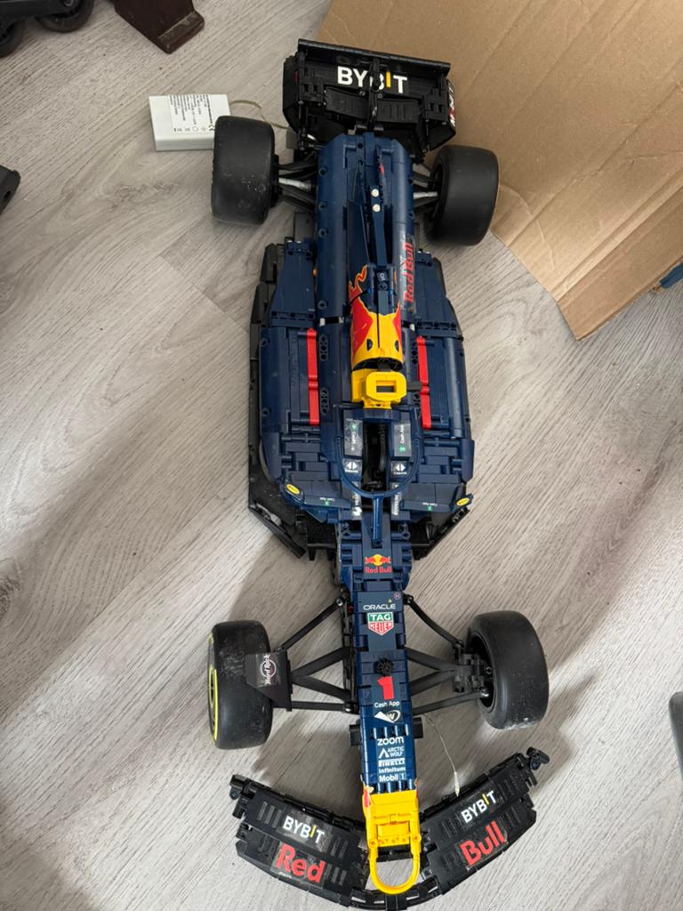 RC Red Bull F1 RB19 Max Verstappen bouwstenen 1:8, Verzamelen, Automerken, Motoren en Formule 1, Gebruikt, Ophalen of Verzenden