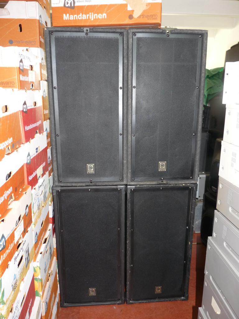 Sound Projects set SP3-90 en SP2-15 nette staat goed werkend, Ophalen, Gebruikt, 1000 watt of meer, P.A.