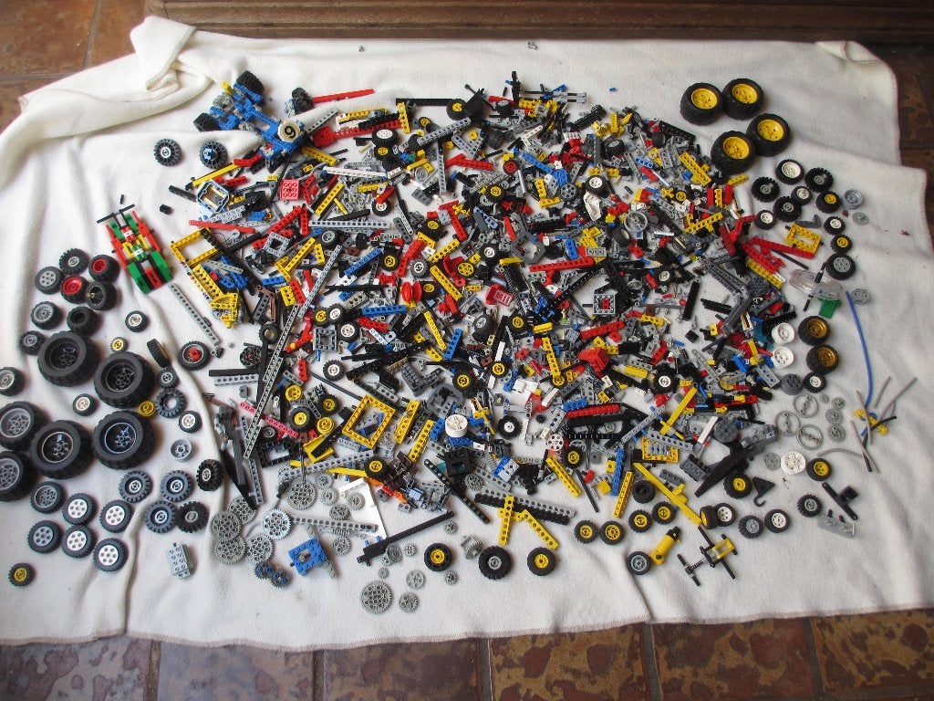 Heel veel technic lego technisch lego 3,5 kilo in totaal, Kinderen en Baby's, Speelgoed | Duplo en Lego, Gebruikt, Lego, Ophalen of Verzenden