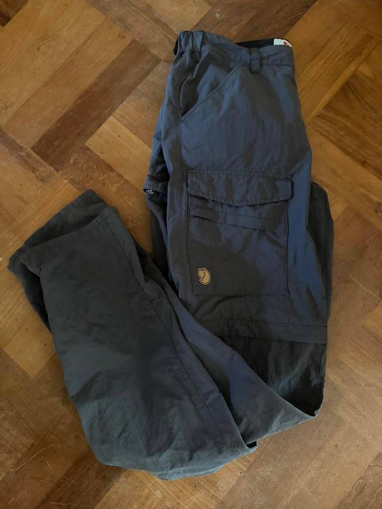 Fjällräven  Travellers MT Broek Long, Ophalen of Verzenden, Gedragen, Maat 48/50 (M), Grijs