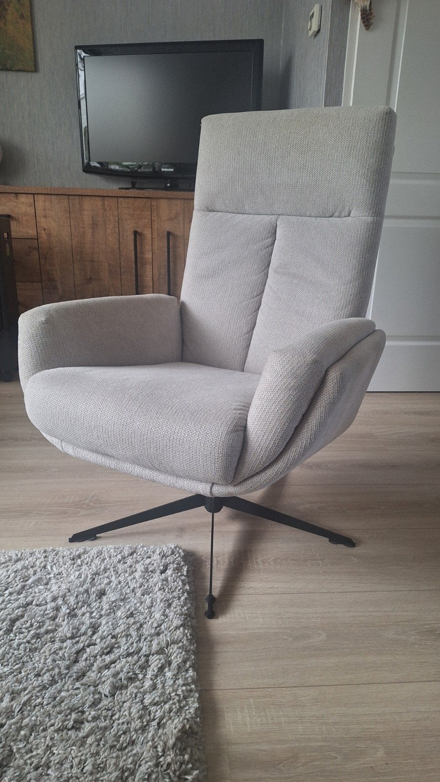 Mooie relax stoel, Ophalen, Zo goed als nieuw, 50 tot 75 cm