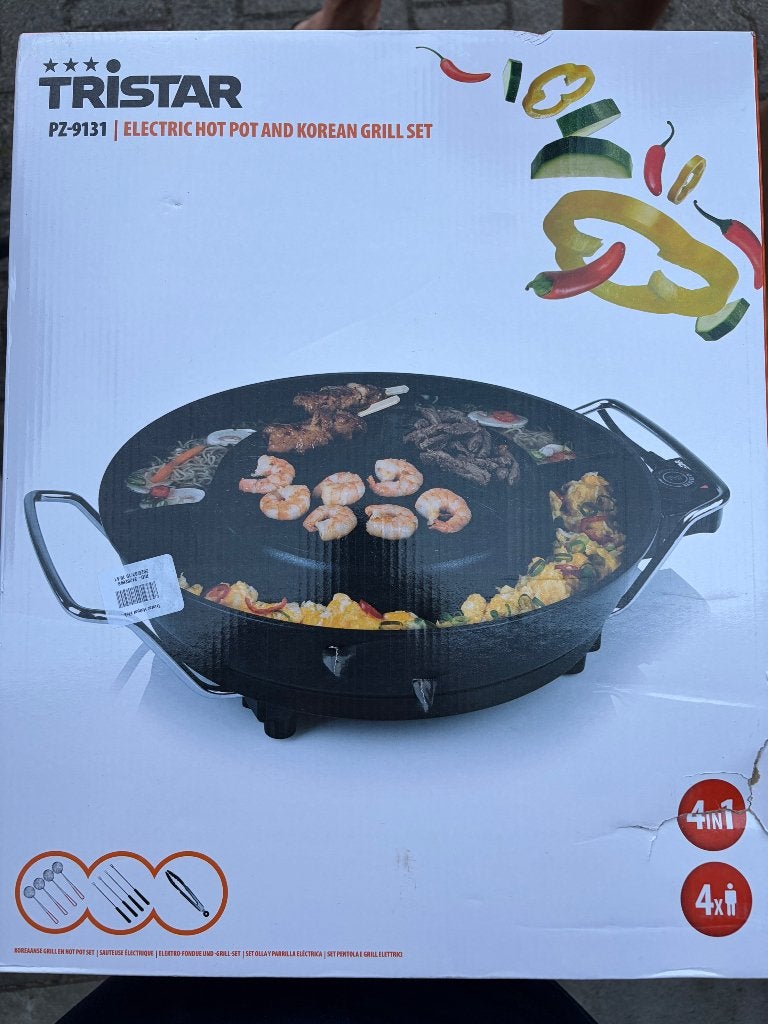 Hotpot en grill, Ophalen, Nieuw, Tafelgrill