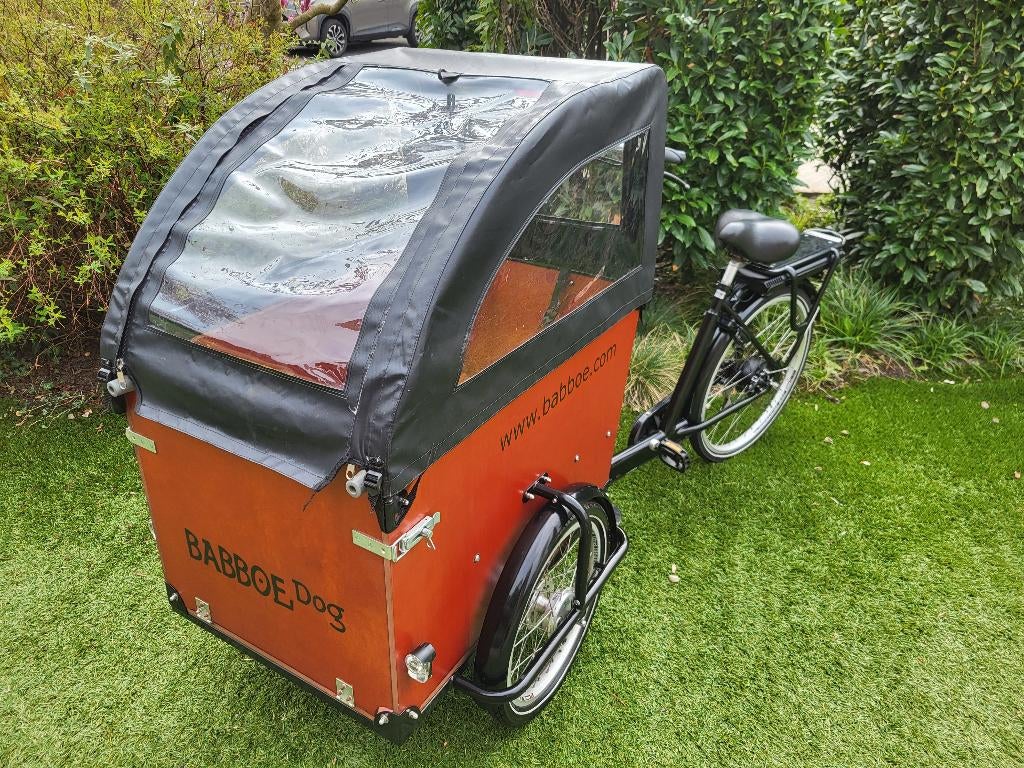 Babboe Dog E (Elektrische bakfiets voor honden/kinderen), Fietsen en Brommers, Fietsen | Bakfietsen, Ophalen, Zo goed als nieuw