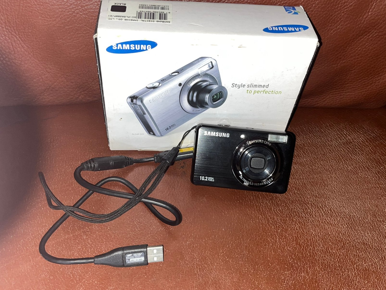 Samsung pl50 10.2 megapixel digitale camera, Ophalen of Verzenden, Zo goed als nieuw, Canon, 8 keer of meer