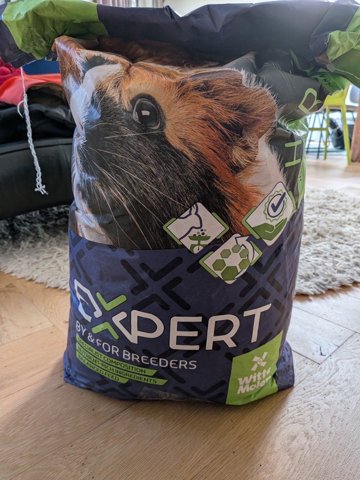 Witte Molen Expert Premium Cavia's 15KG, Dieren en Toebehoren, Ophalen, Knaagdier of Konijn