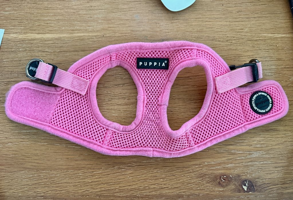 Puppia soft harnas - maat S, Dieren en Toebehoren, Ophalen of Verzenden, Zo goed als nieuw, Hondenriem-accessoire