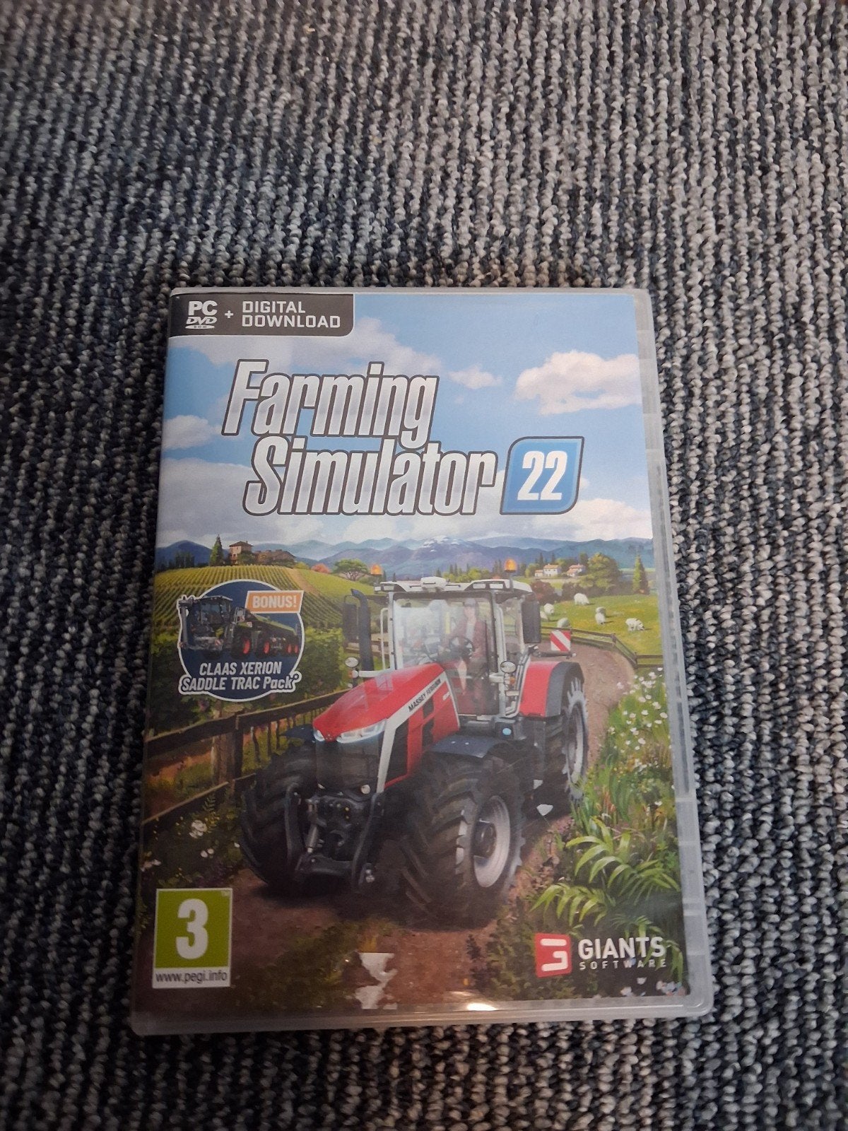 Farming Simulator 22 PC DVD - Zo goed als nieuw, Online, 1 speler, Ophalen of Verzenden, Zo goed als nieuw
