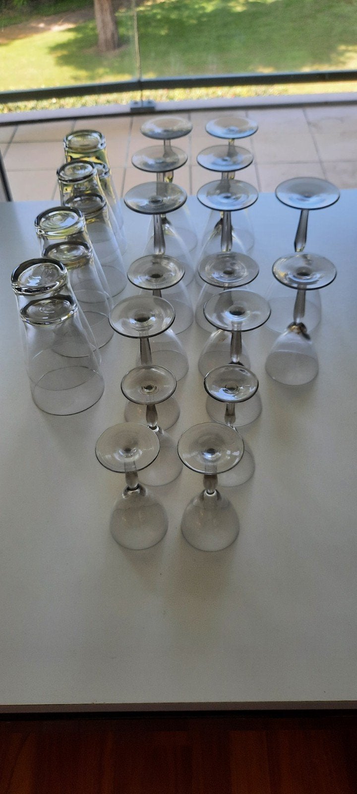 Antiek glasservies van opa en oma, Ophalen of Verzenden