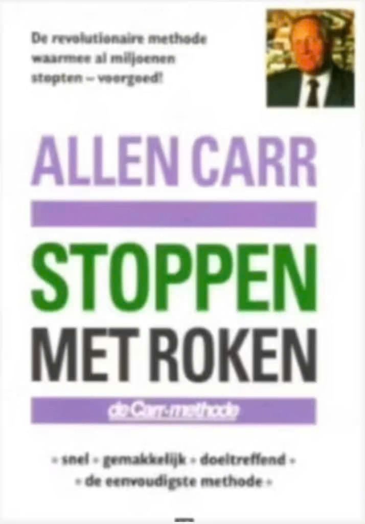 Stoppen Met Roken (Allen Carr), Ophalen of Verzenden, Zo goed als nieuw