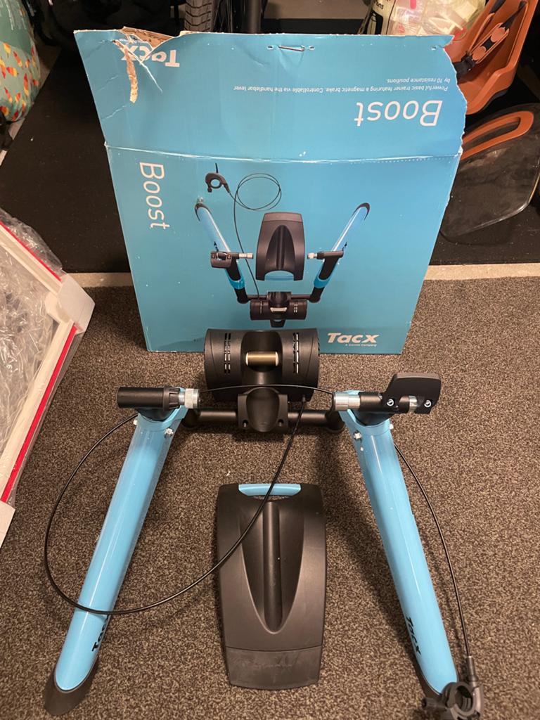 Tacx Boost Fietstrainer - Zo goed als nieuw, Ophalen, Zo goed als nieuw, Overige typen