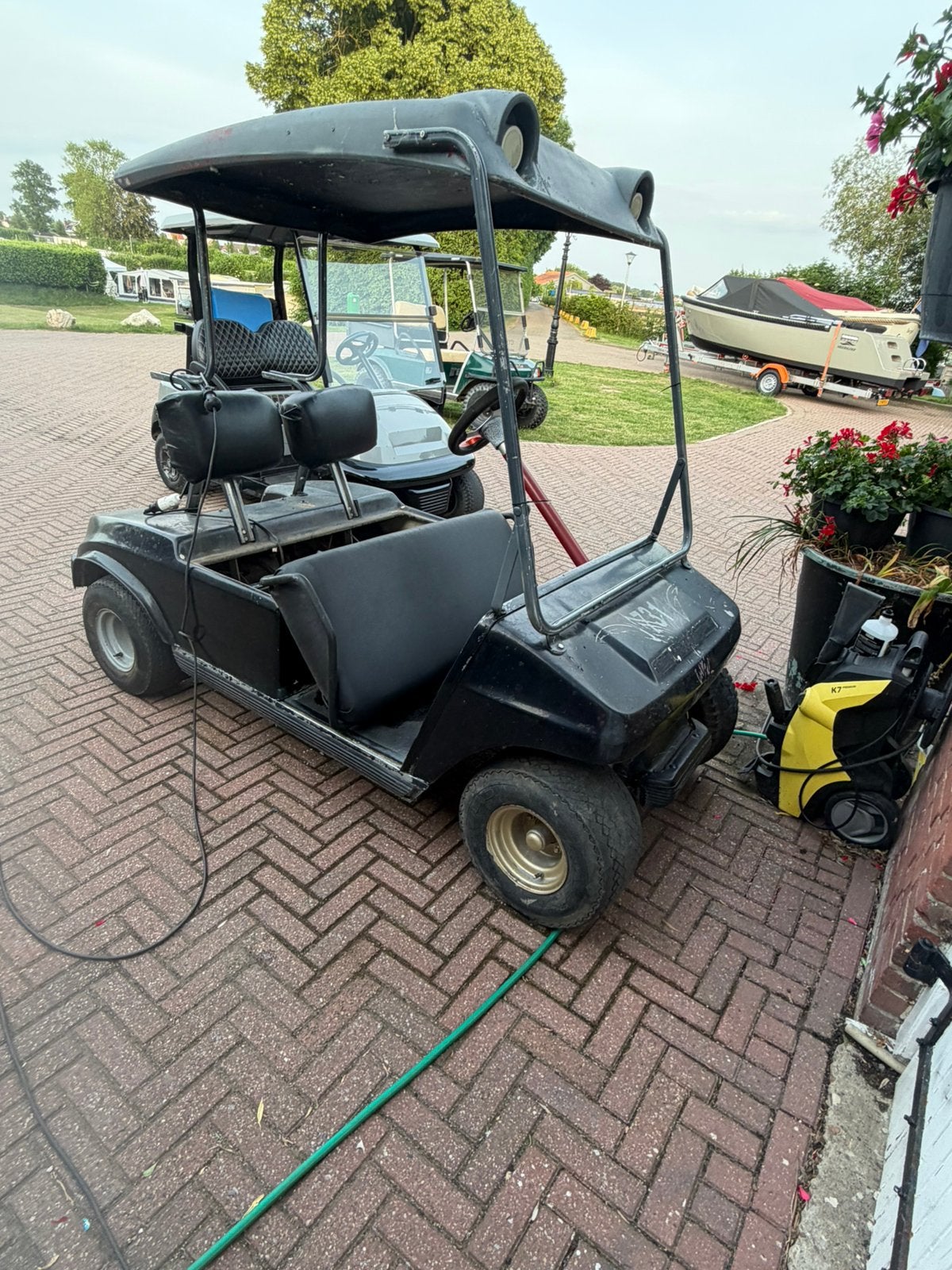 Clubcar 36v niet mooi accus 80%rijd  prima €1000- weg is weg, Ophalen, Zo goed als nieuw, Golfkar