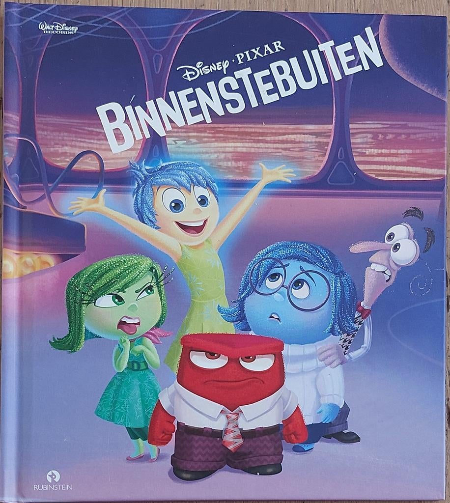 Disney Pixar Binnenstebuiten boek met CD, Boeken, Ophalen of Verzenden, Nieuw, Walt Disney Records / Pixar, Fictie algemeen