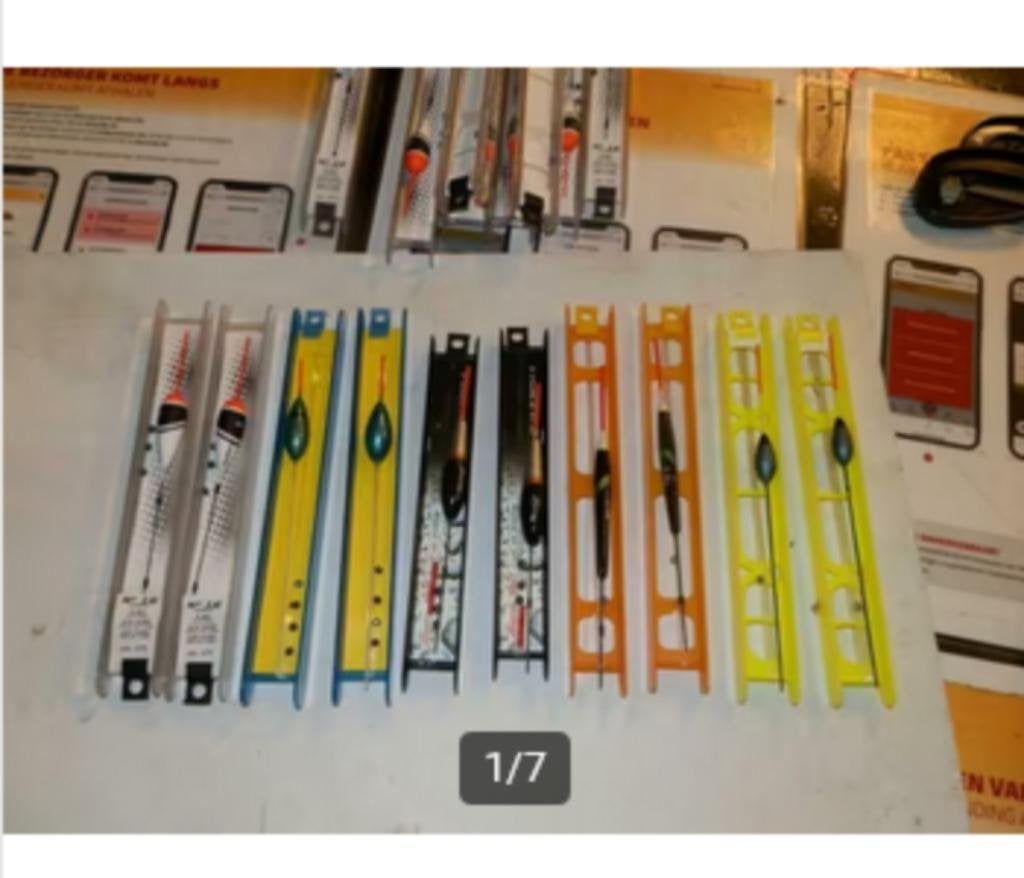 Vistuigjes dobber en haak, Ophalen of Verzenden, Nieuw, Vislijn