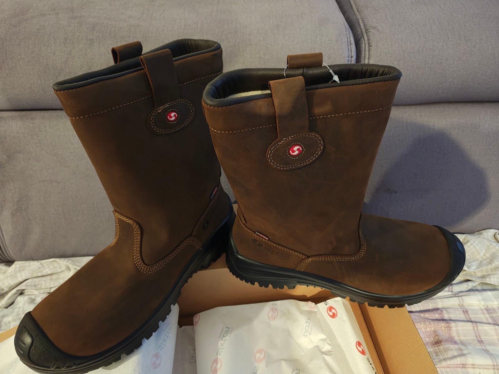 Sixton Montana S3 Veiligheidslaarzen - Bruin, Bruin, Boots, Nieuw, Ophalen of Verzenden