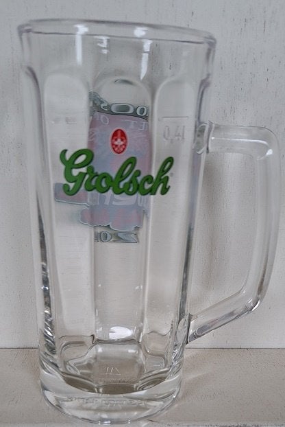 Grolsch Bierglas Pul 0,4L Oktoberfeesten de Radstake 2014, Ophalen of Verzenden, Nieuw, Glas of Glazen, Grolsch